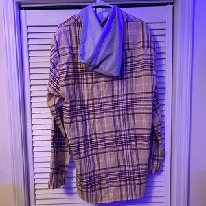 Brand new Pacsun flannel hoodie